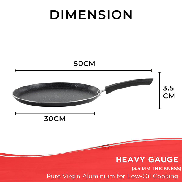 Vinod Pancake Pan Non Stick Crepe Pan Chapati Roti Dosa Tawa for